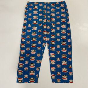 Paul Frank Julius Monkey Pajama Pants Light Blue Men’s M 32–34 Y2K Lounge (No Dr